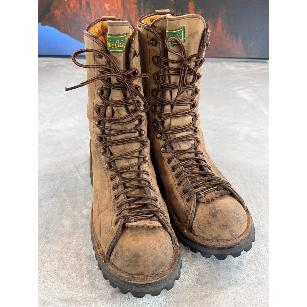 Danner Mens Elk Hunter Cabelas Boots 68000X 600G Brown USA Gore-Tex 12